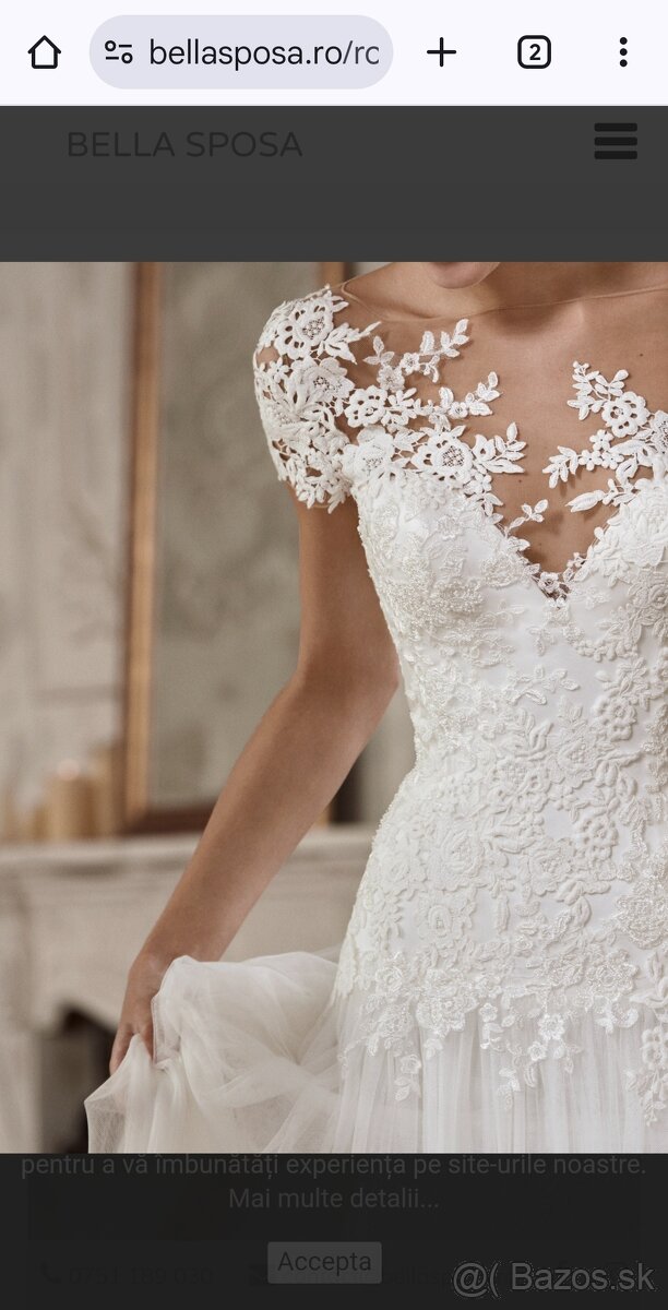 elegantné svadobné šaty - 6