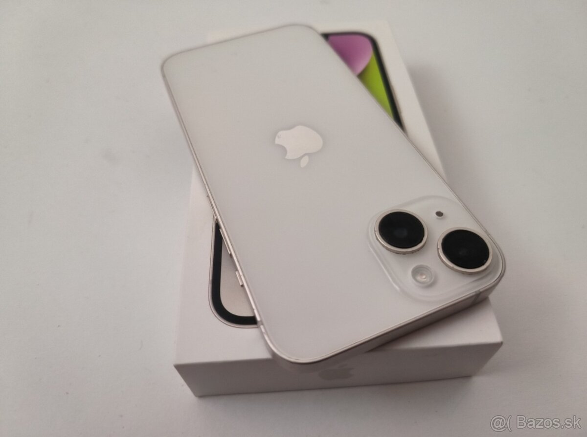 apple iphone 14 128gb Starlight / Batéria 100% - 6