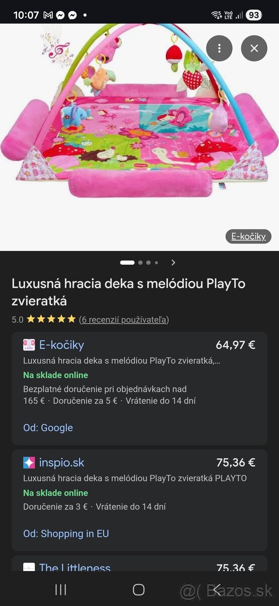 podložka deka na hranie playto - 6
