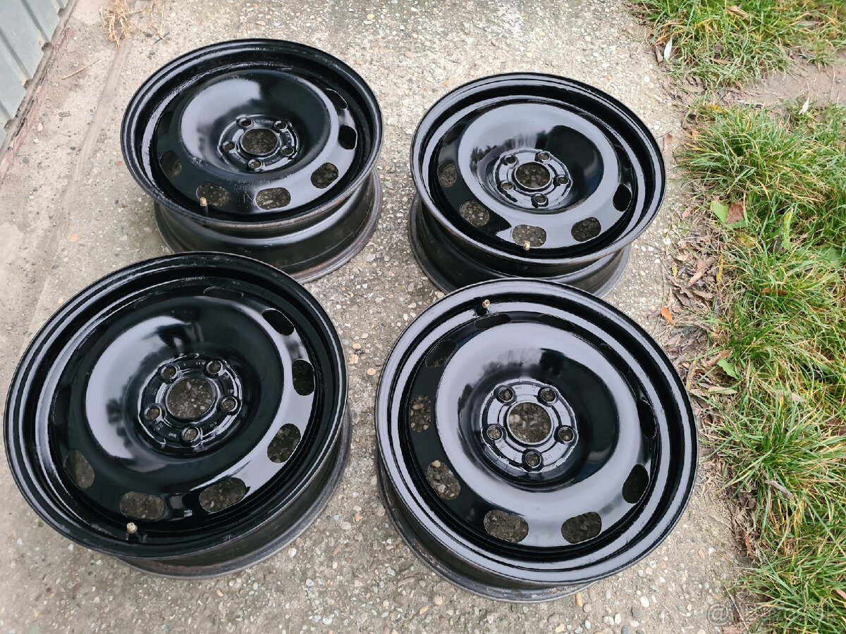 Plechove disky 5x100mm 15stky - 6