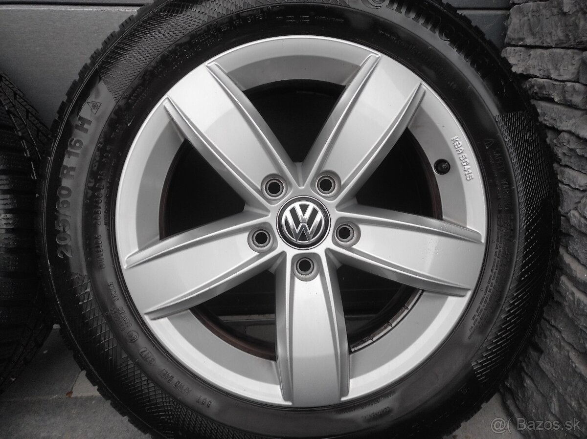Zimná sada VW 16" 5x112 205/60 R16 - 6
