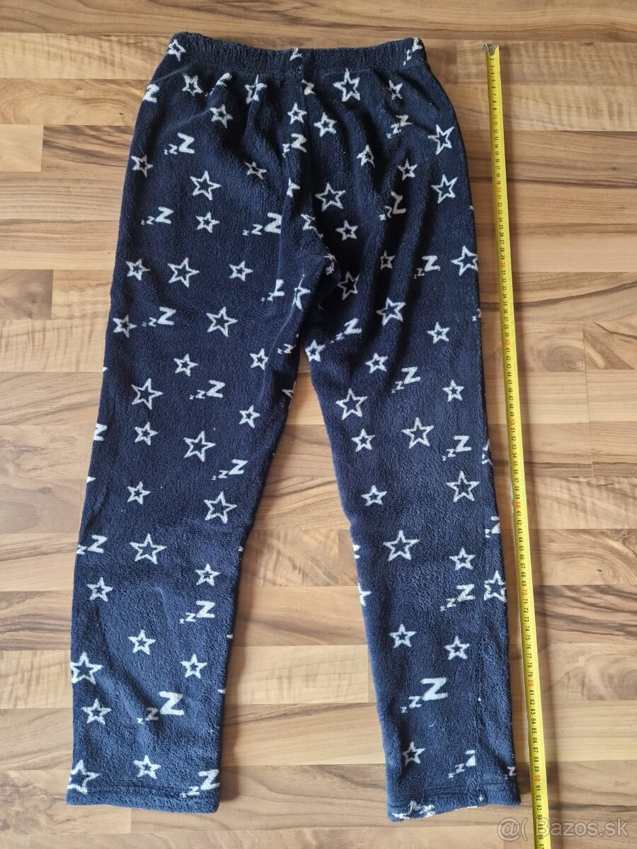 plyšové pyžamo XS - 6