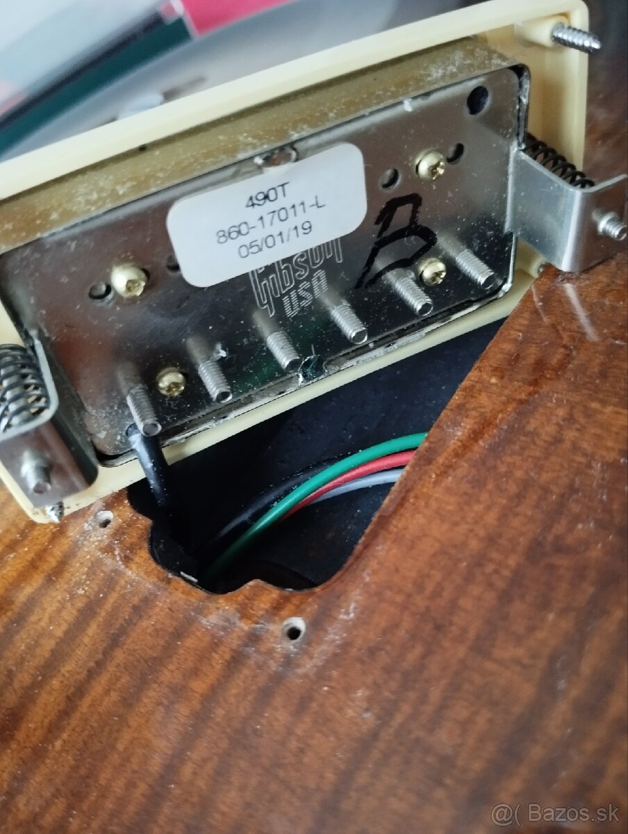 El.gitara LTD EC 256 + snímače Gibson a príslušenstvo - 6