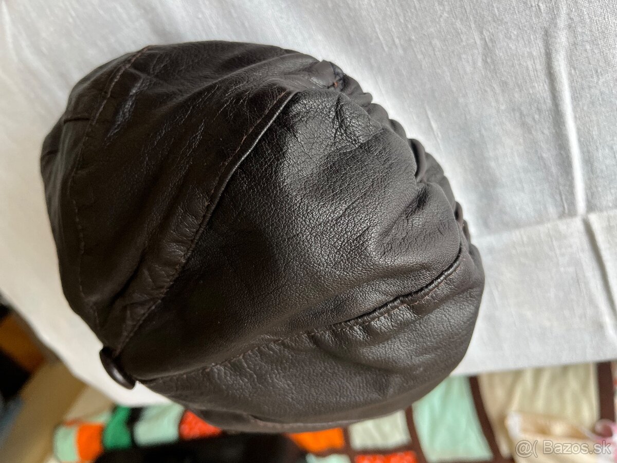Pánska kožená šiltovka - 6