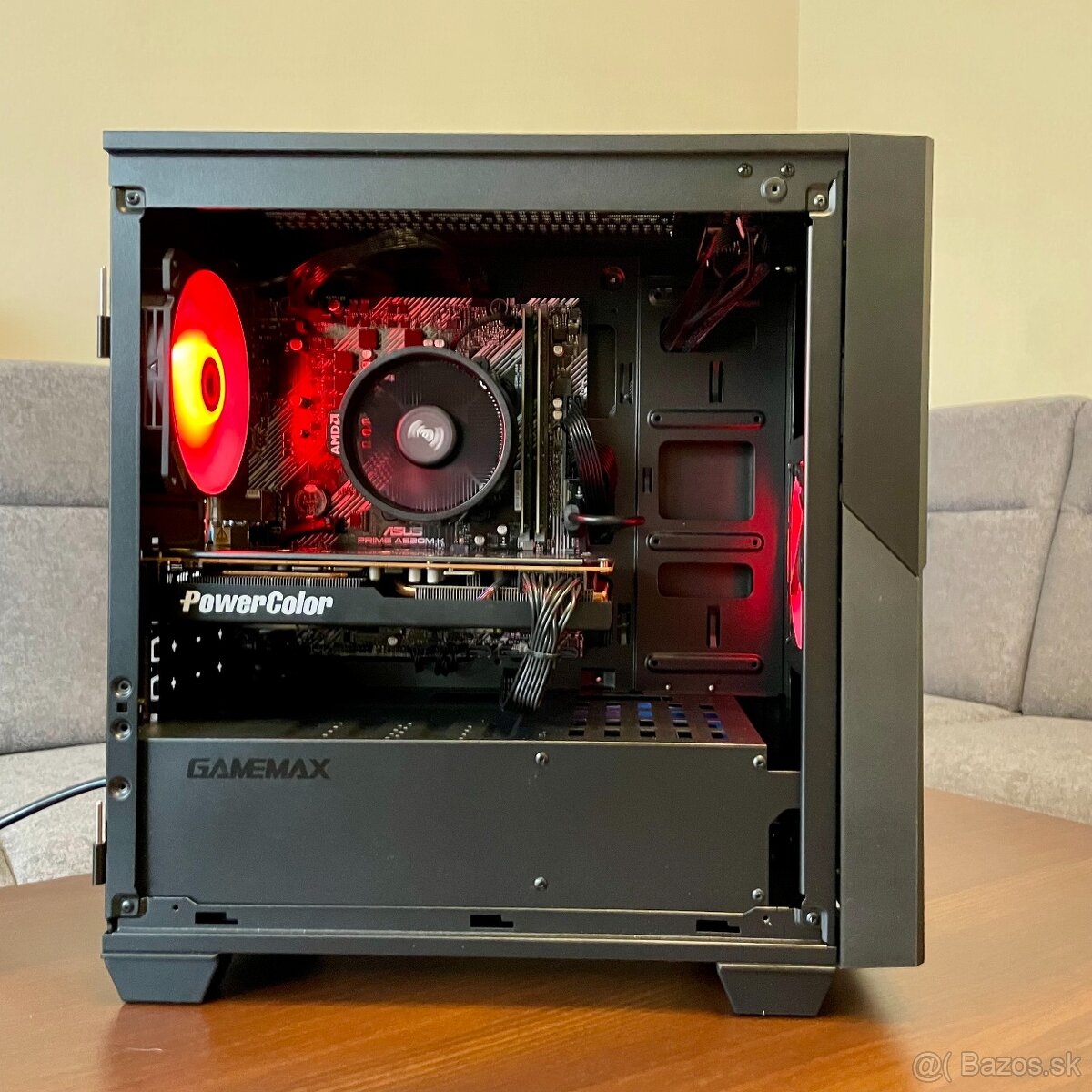 Herný PC - R5 5500,RX 5700 XT 8GB,16GB RAM,512GB NVMe - 6