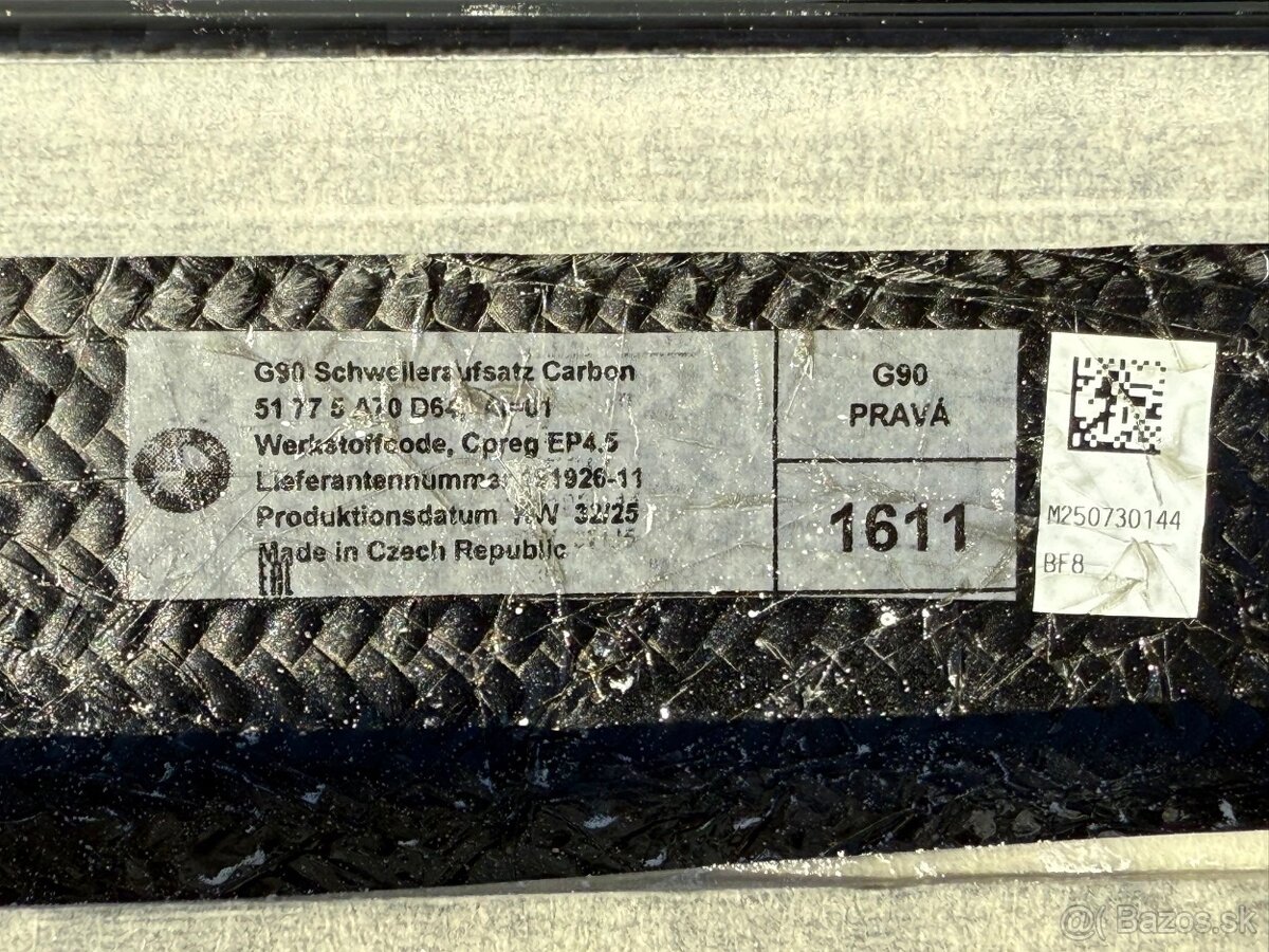 BMW M5 G90 G99 M PERFORMAMCE Prahy Carbon - 6