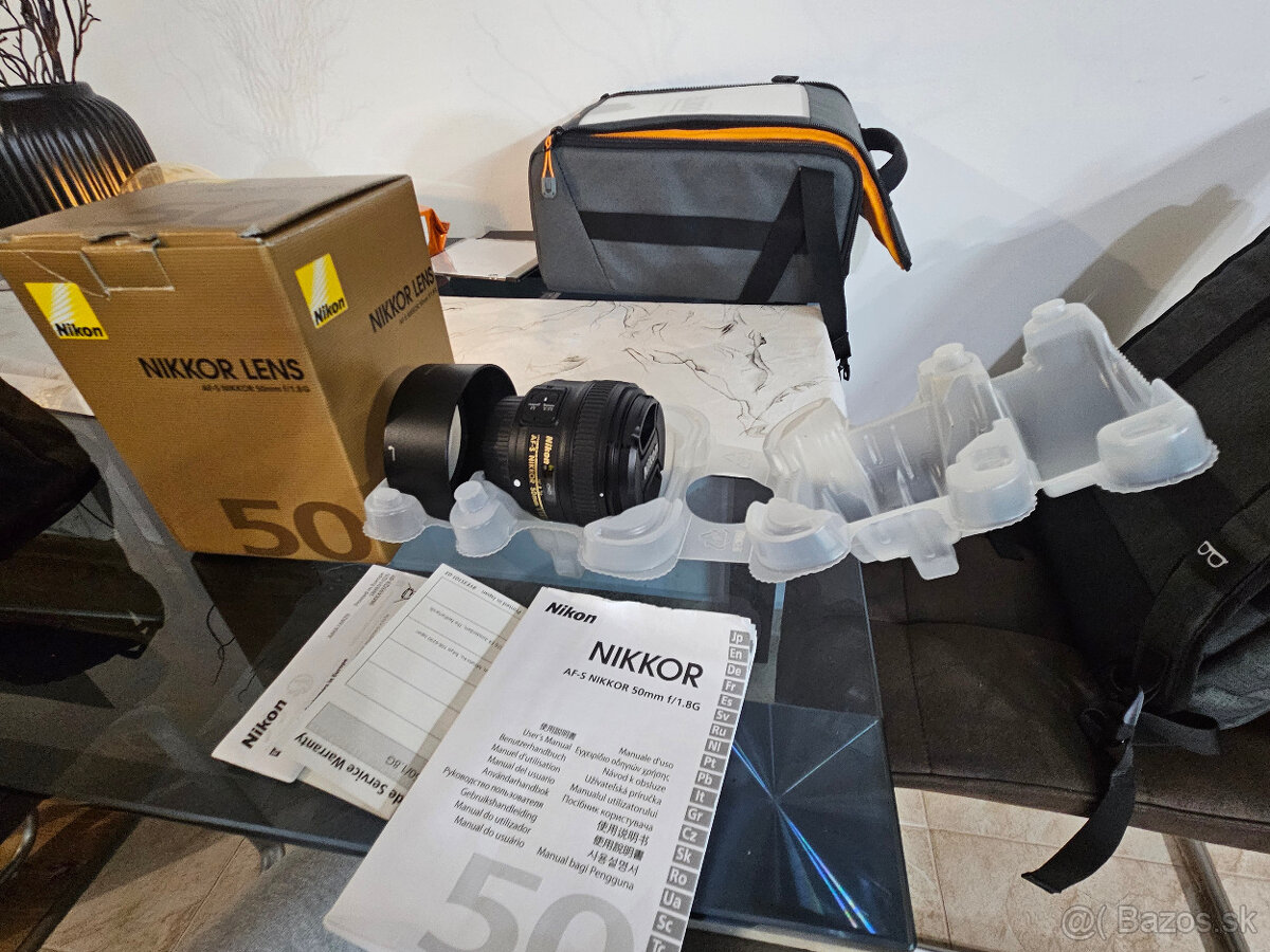 Vymením NIKON- NIKKOR LENS AF-S 50mm f/1,8G - 6