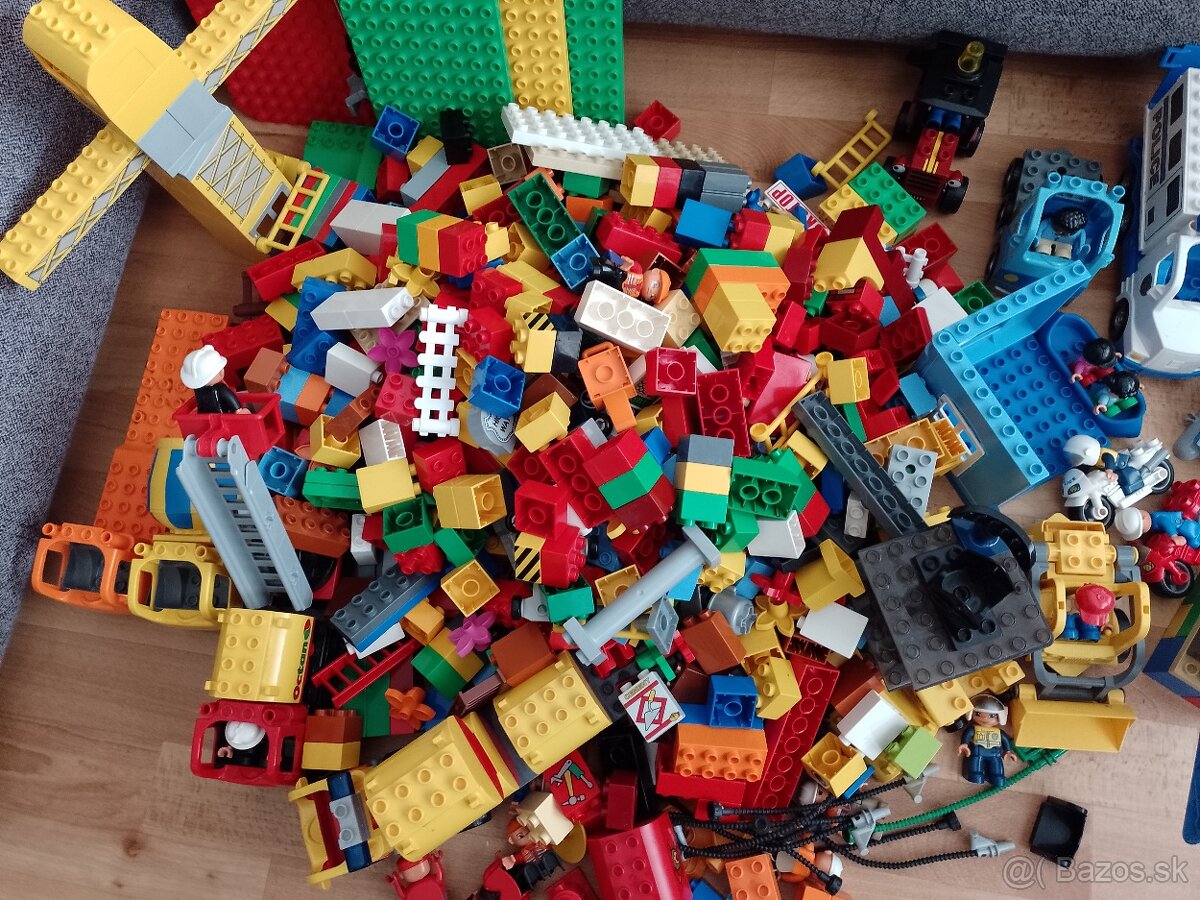 LEGO DUPLO - mega zbierka - asi 10 kg - 6