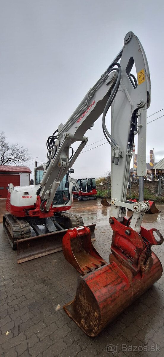 TAKEUCHI TB290-2V DIESEL - 2x lomený výložník - 6