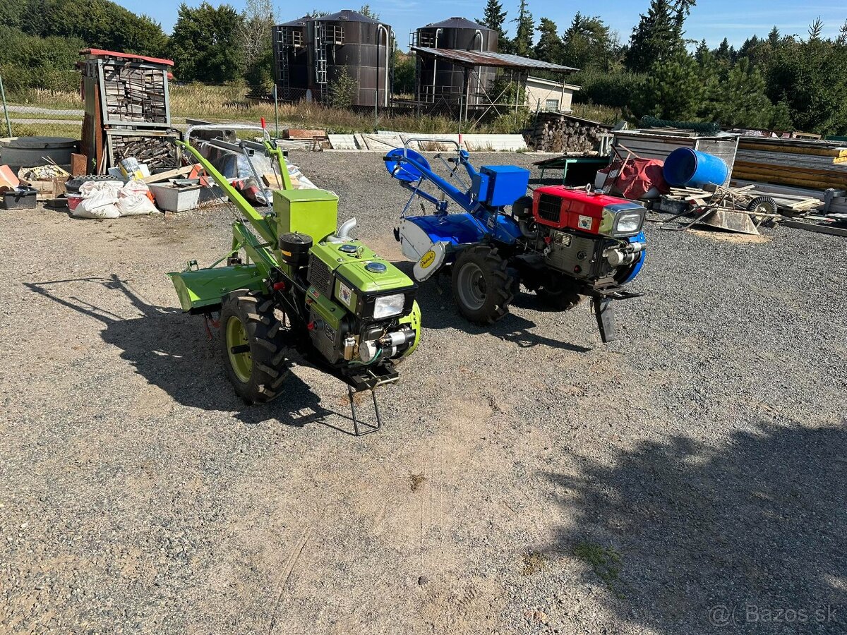 Jednoosý traktor BIZON,ZUBR + rotavátor - 6