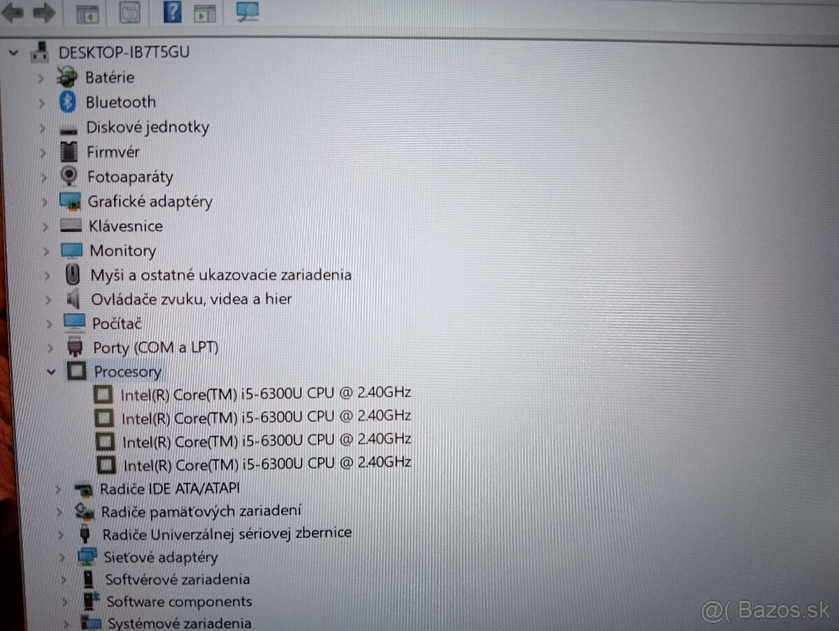Lenovo Thinkpad T460 + Intel core i5 + 8gb ram + 120gb ssd - 6