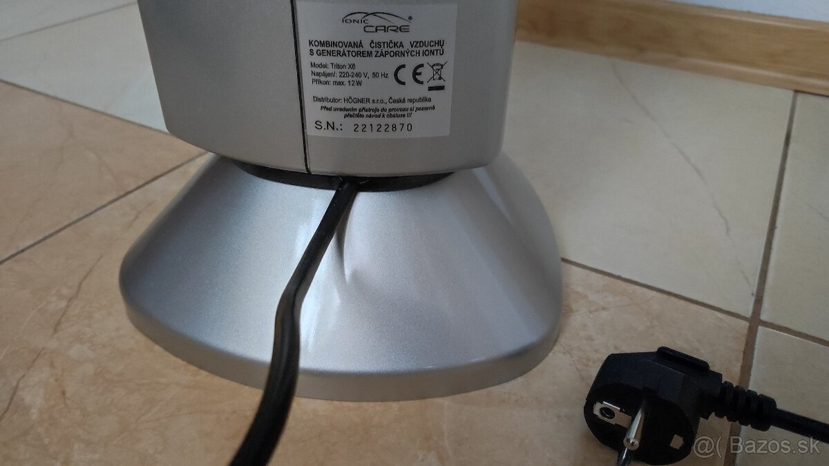 Čistička vzduchu IONIC, Digitálny ovládač spotrebičov Kapa - 6