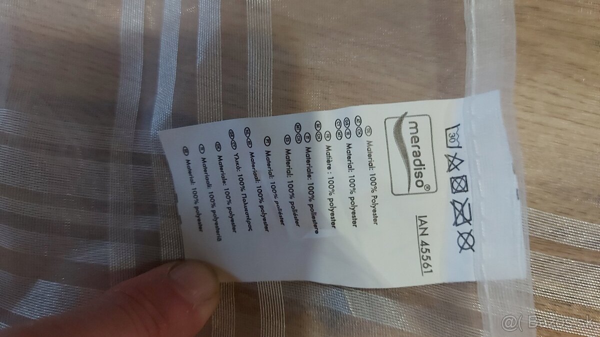 Záclona s pásikmi - 6