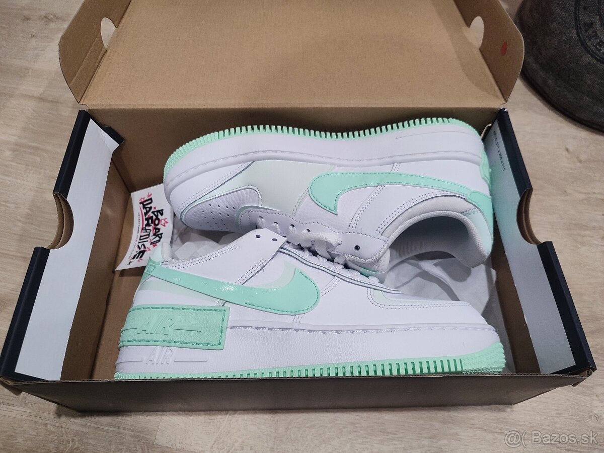 Nike Air Force 1 Low Shadow White Mint Foam - 6