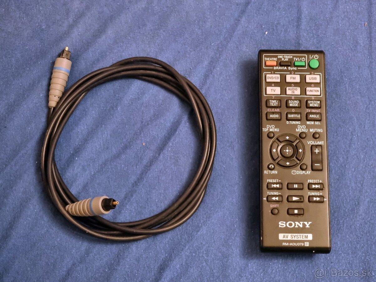 Domáce kino Sony DAV-DZ740 (5.1, DVD, 1000 W) - 6