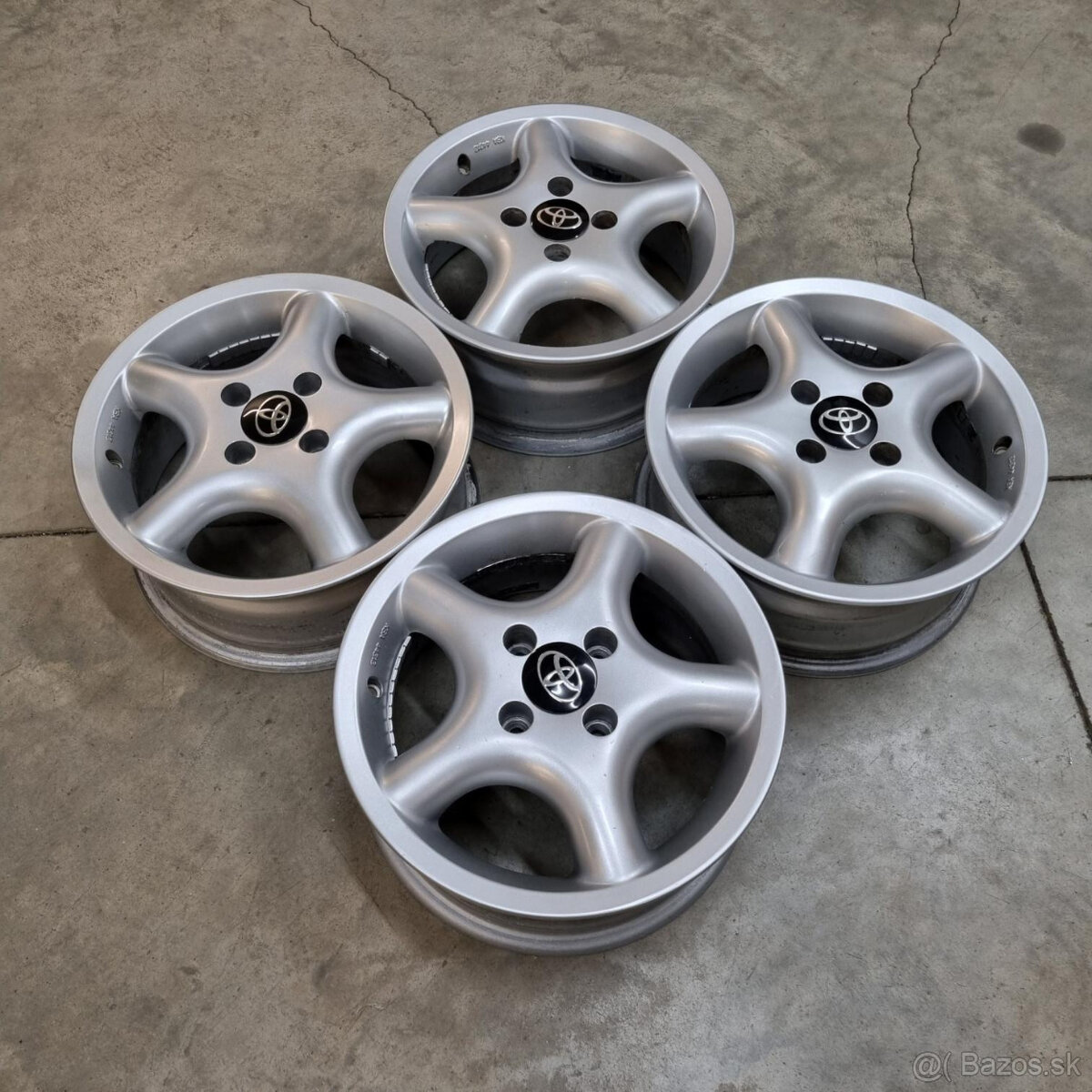 Hliníkové disky 4x100 R14 6J ET38 - 6