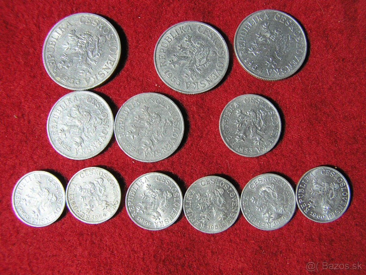 ČESKOSLOVENSKÉ MINCE :1946-1960 - 6