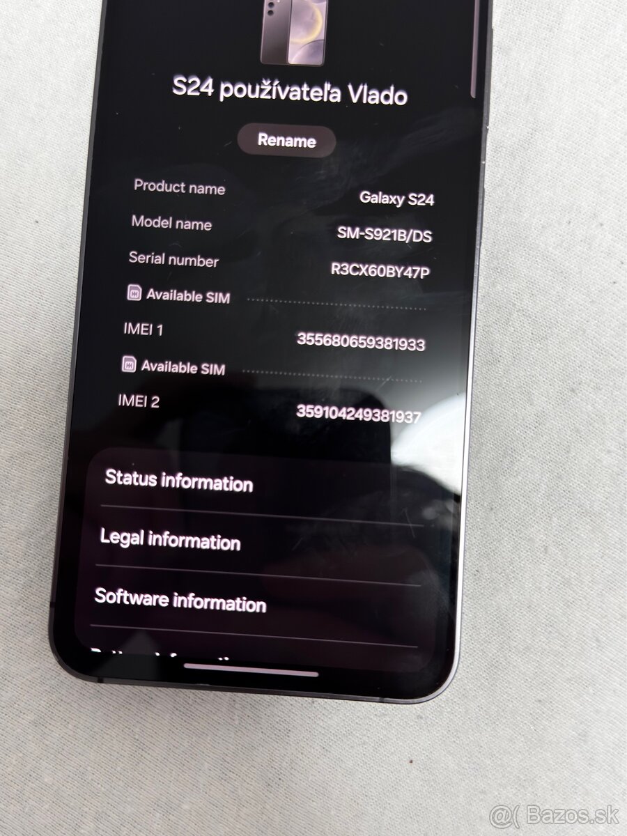 Samsung galaxy S24 5G 8/128GB čierny - 6
