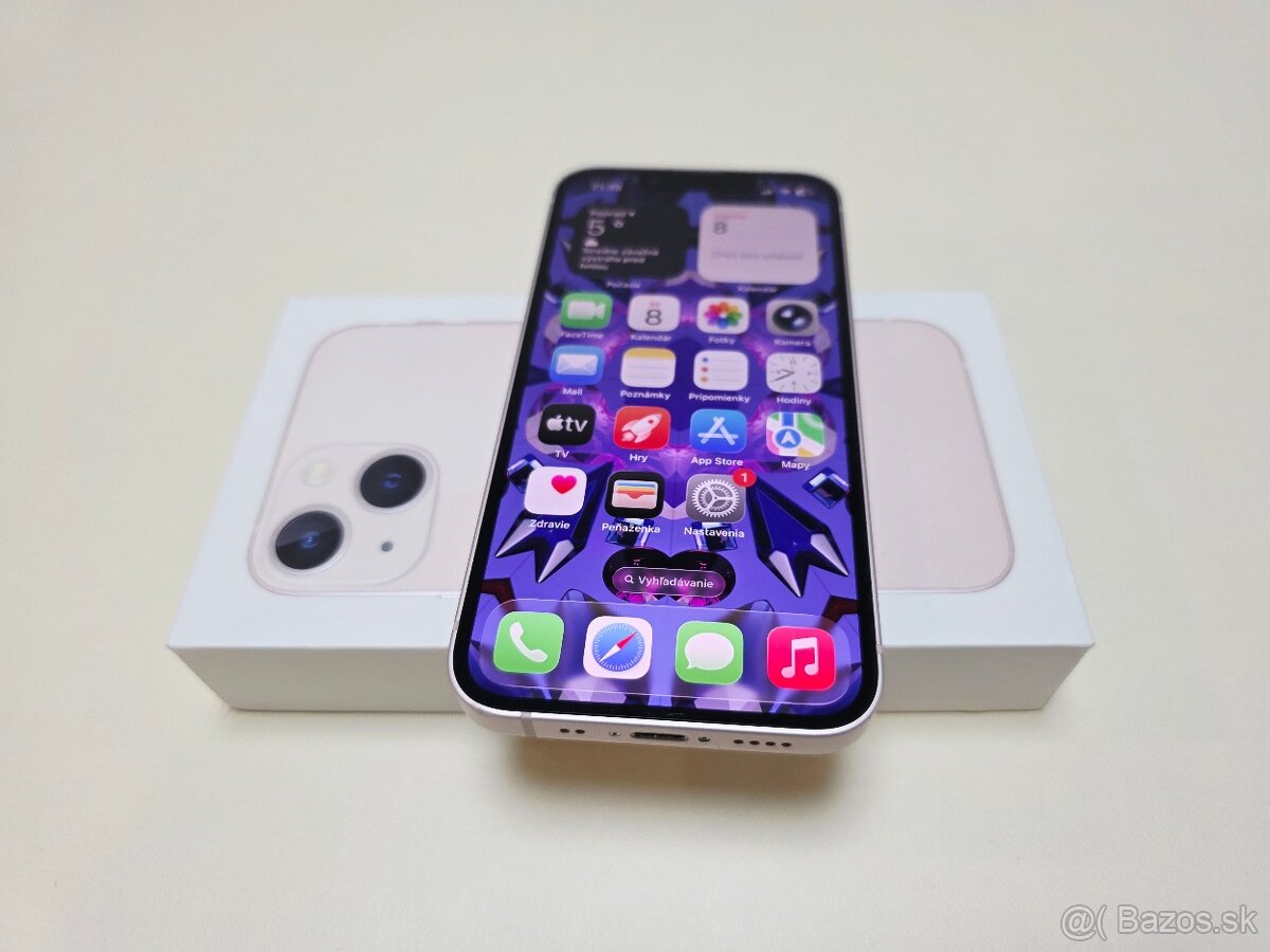 APPLE IPHONE 13 mini 128GB PINK,ZDRAVIE BATERKY 100% - 6
