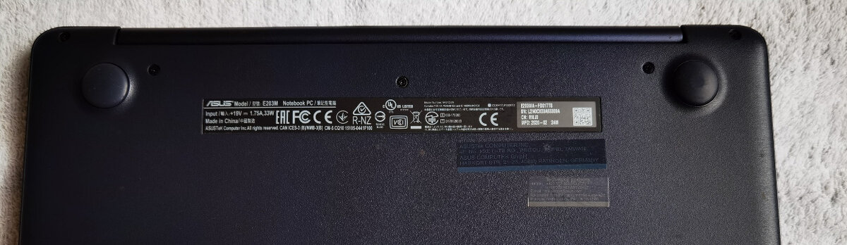 Asus VivoBook E203MA - 6