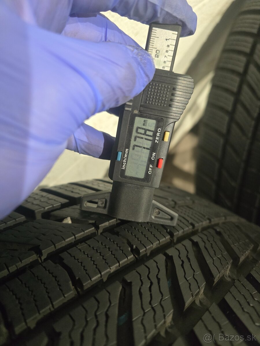 Zimná Sada AUDI A4 Allroad+Zánovné Continental 225/55 R17 - 6