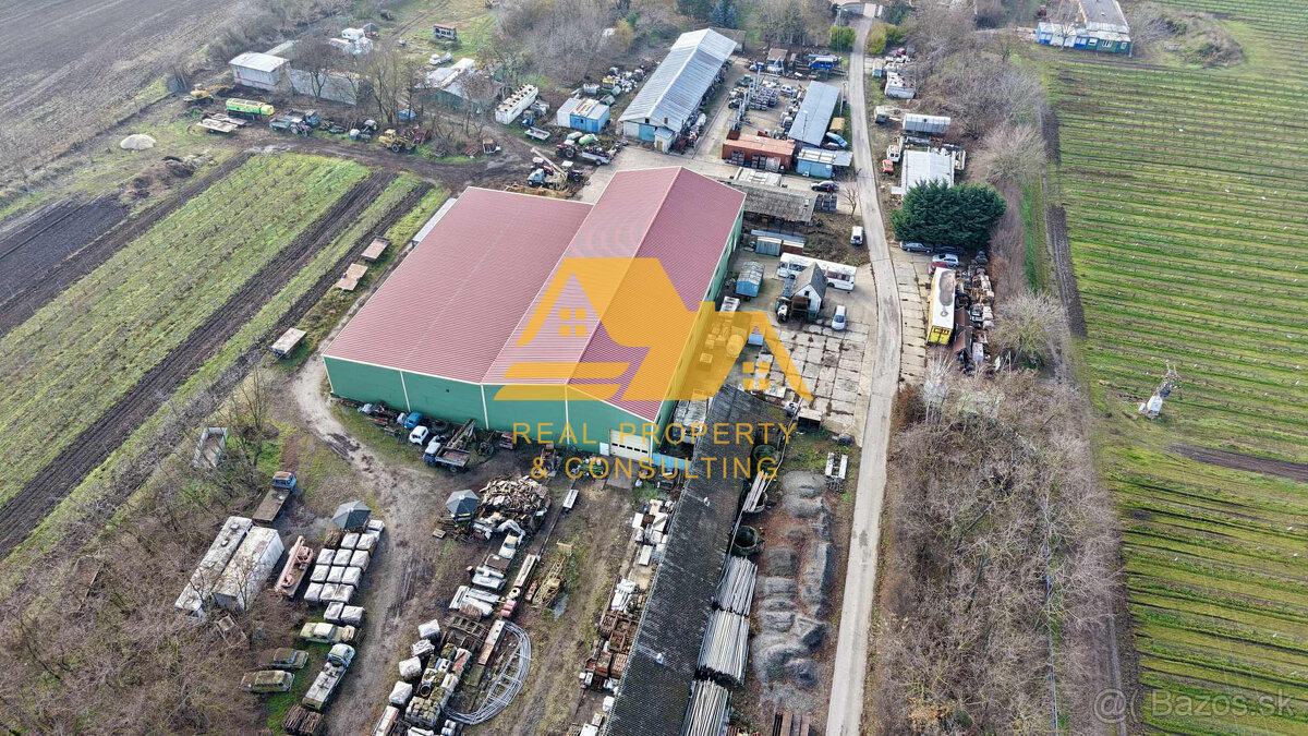 Predám veľký priemyselný areál s halami v Nových Zámkoch - 6