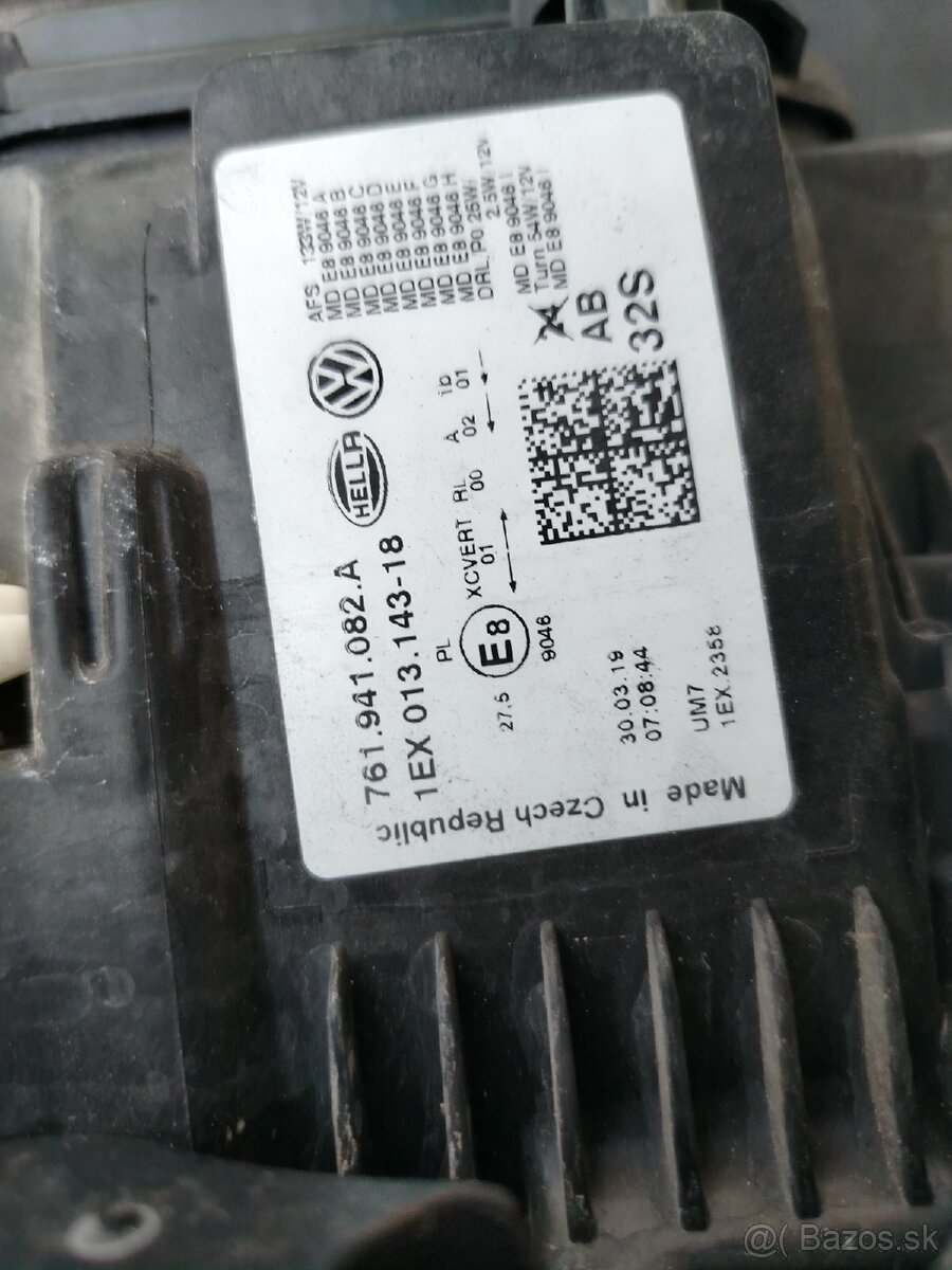 Volkswagen Touareg 3 Led Matrix Svetlá- cena za pár - 6