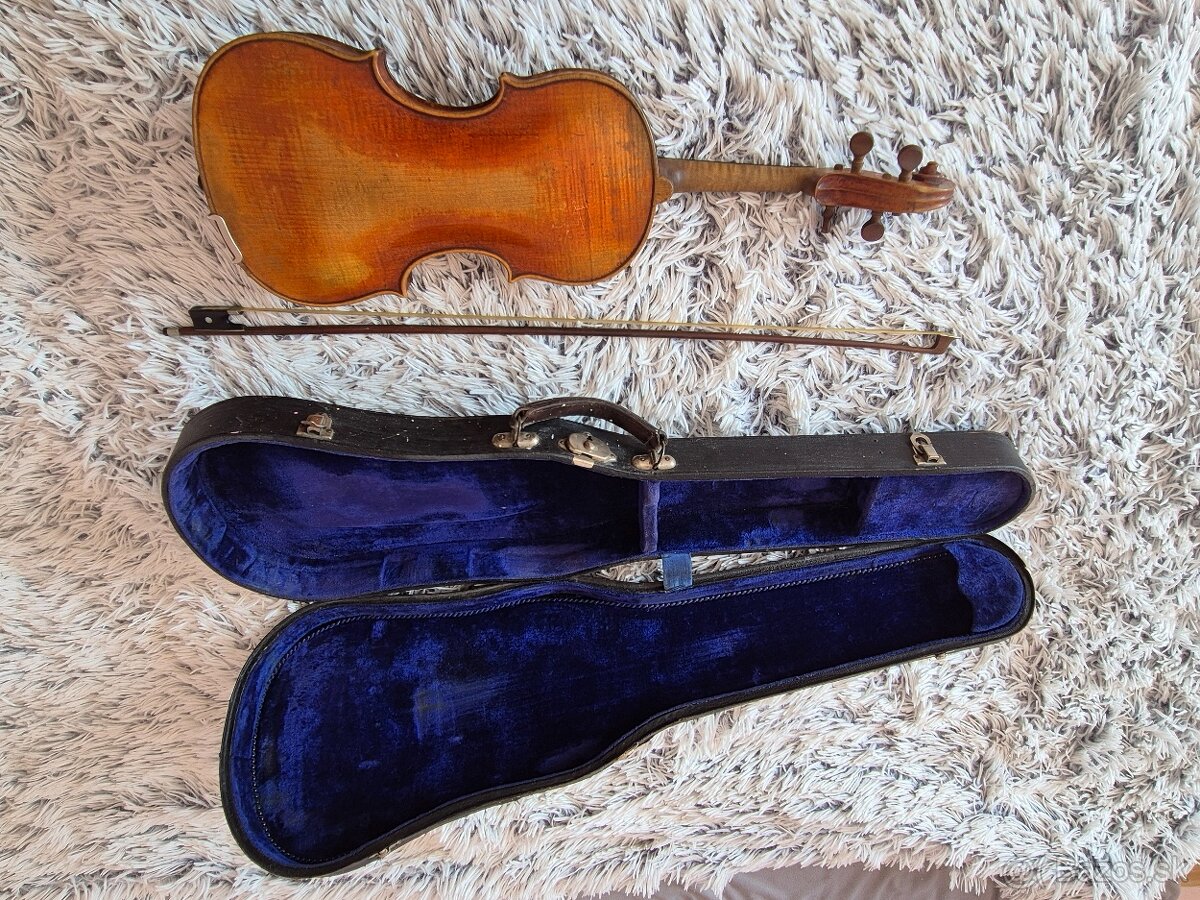 Predám starožitné husle v originálnom púzdre - 6