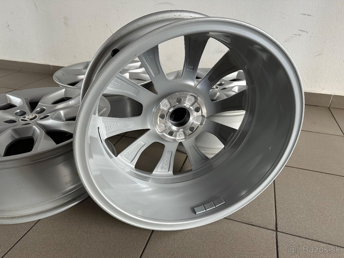 Originál elektróny ® Škoda Kamiq R18 5x100 - 6