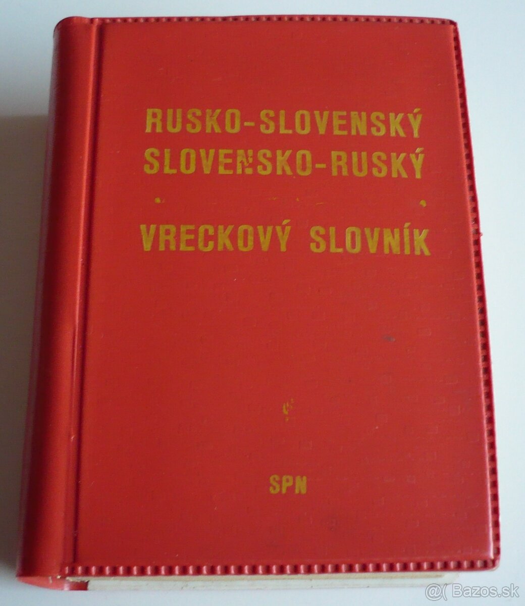 staršie knihy,slovník - 6