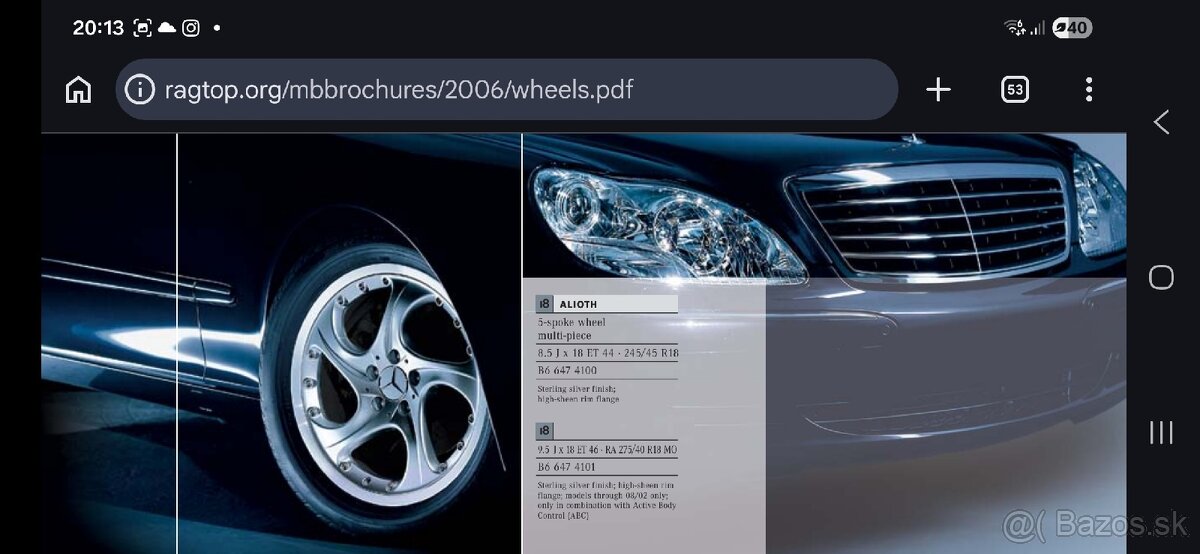 Ronal Alioth 8.5JX18 5X112 - 6