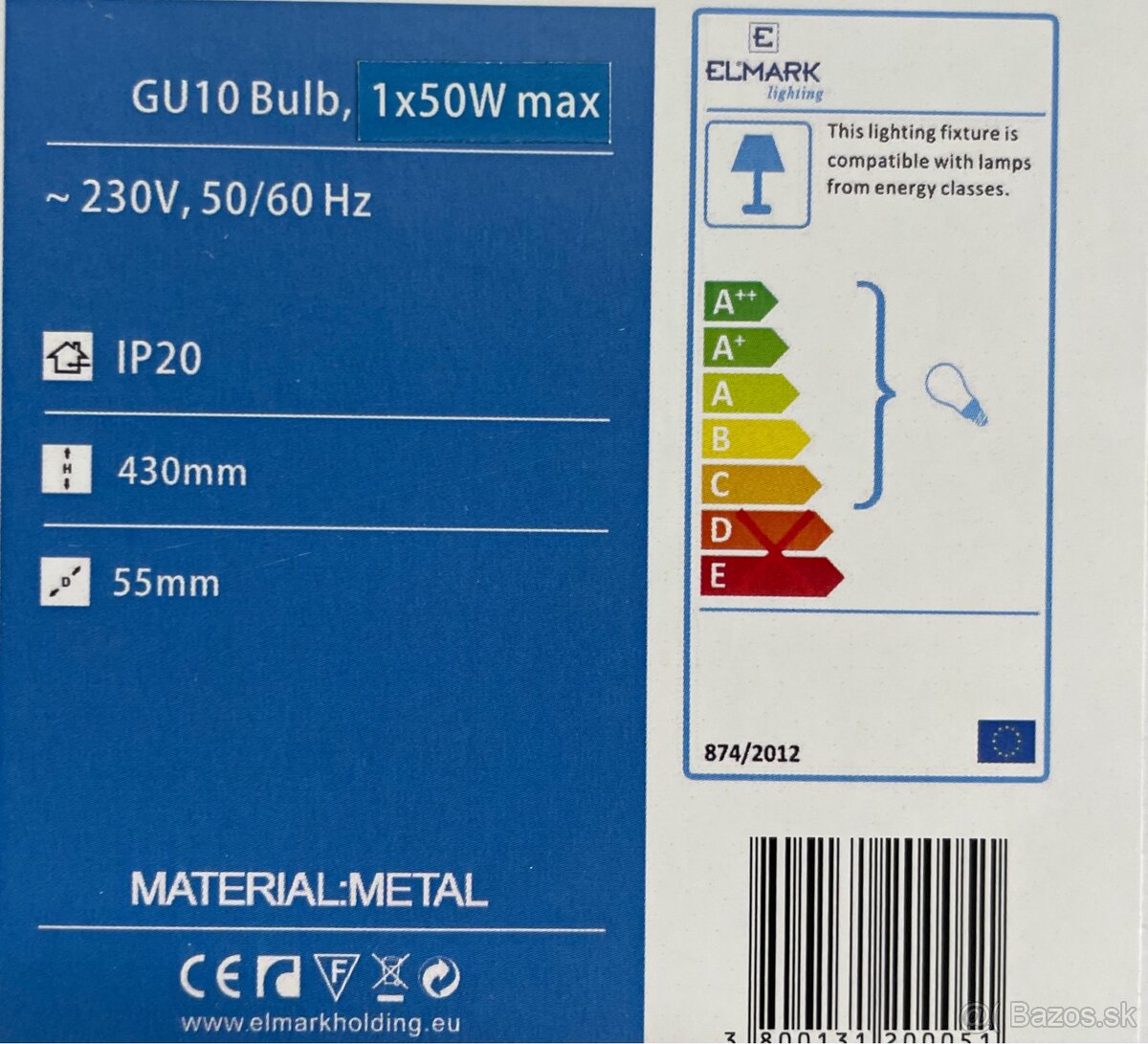 Štýlové závesné svetlo - 6