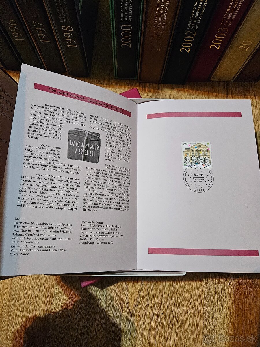 Rocnikovee znamky nemecka - 6