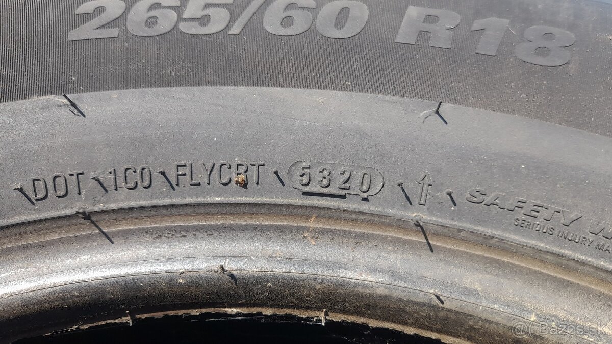 265/60 R18 Kumho Solus 4S HA32/celoročné - 6