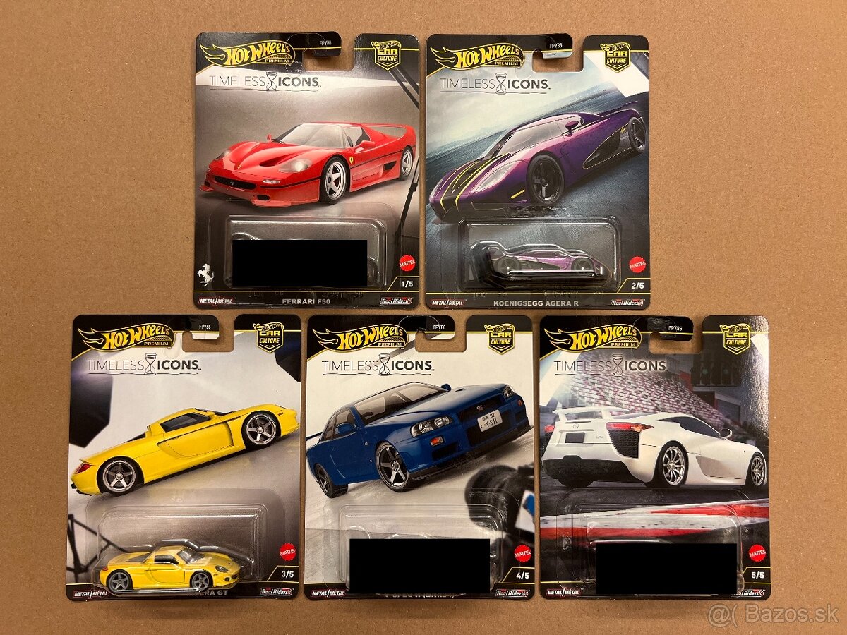 Hot Wheels Premium - Set - 6