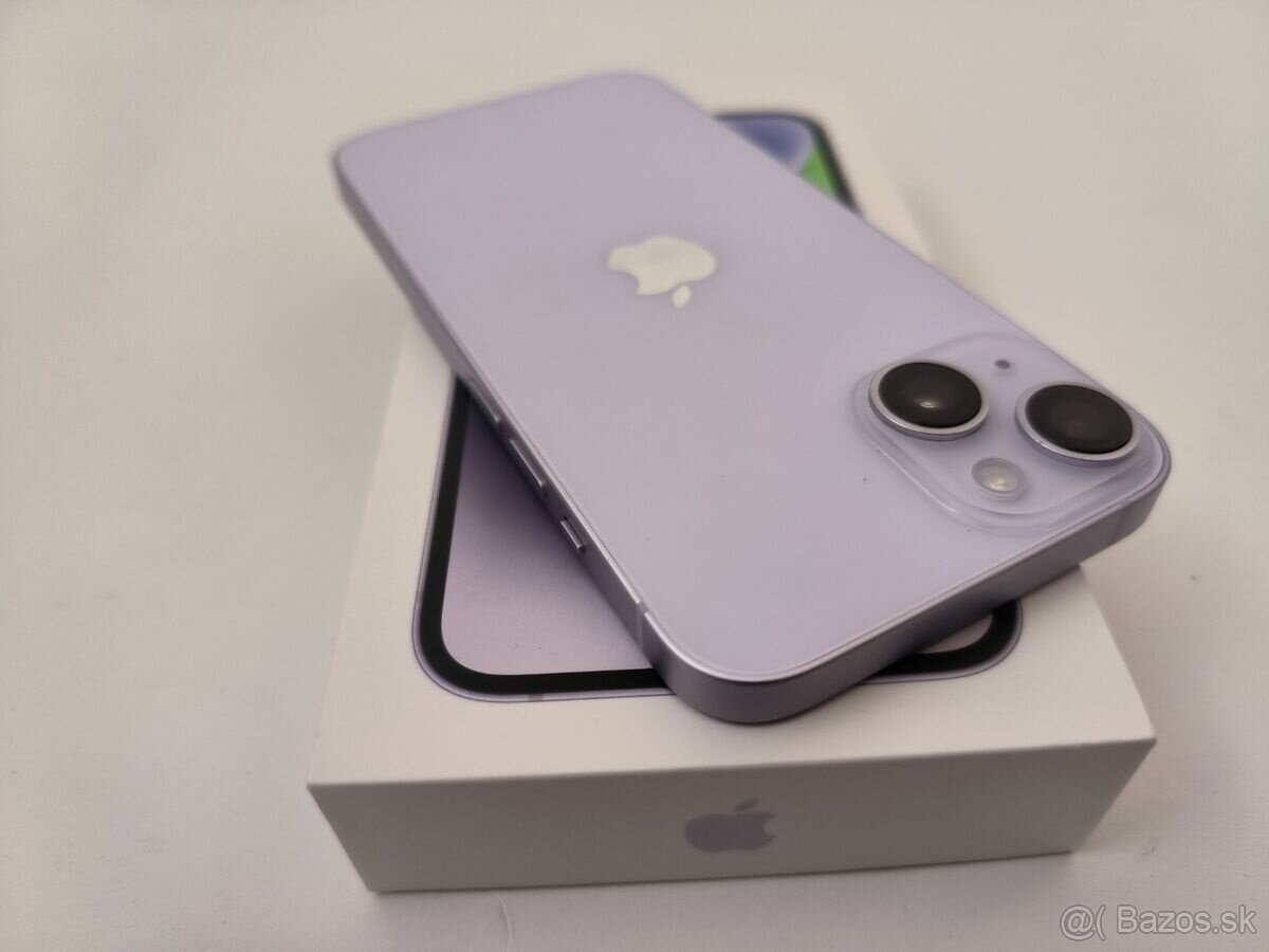 apple iphone 14 128gb Purple / Batéria 85% - 6