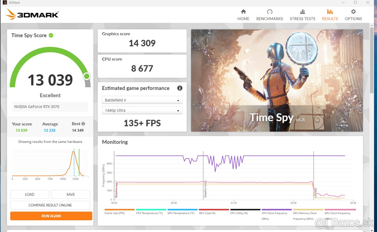 Herný Počítač • i7 8700K • RTX 3070 8G • 32GB - 6