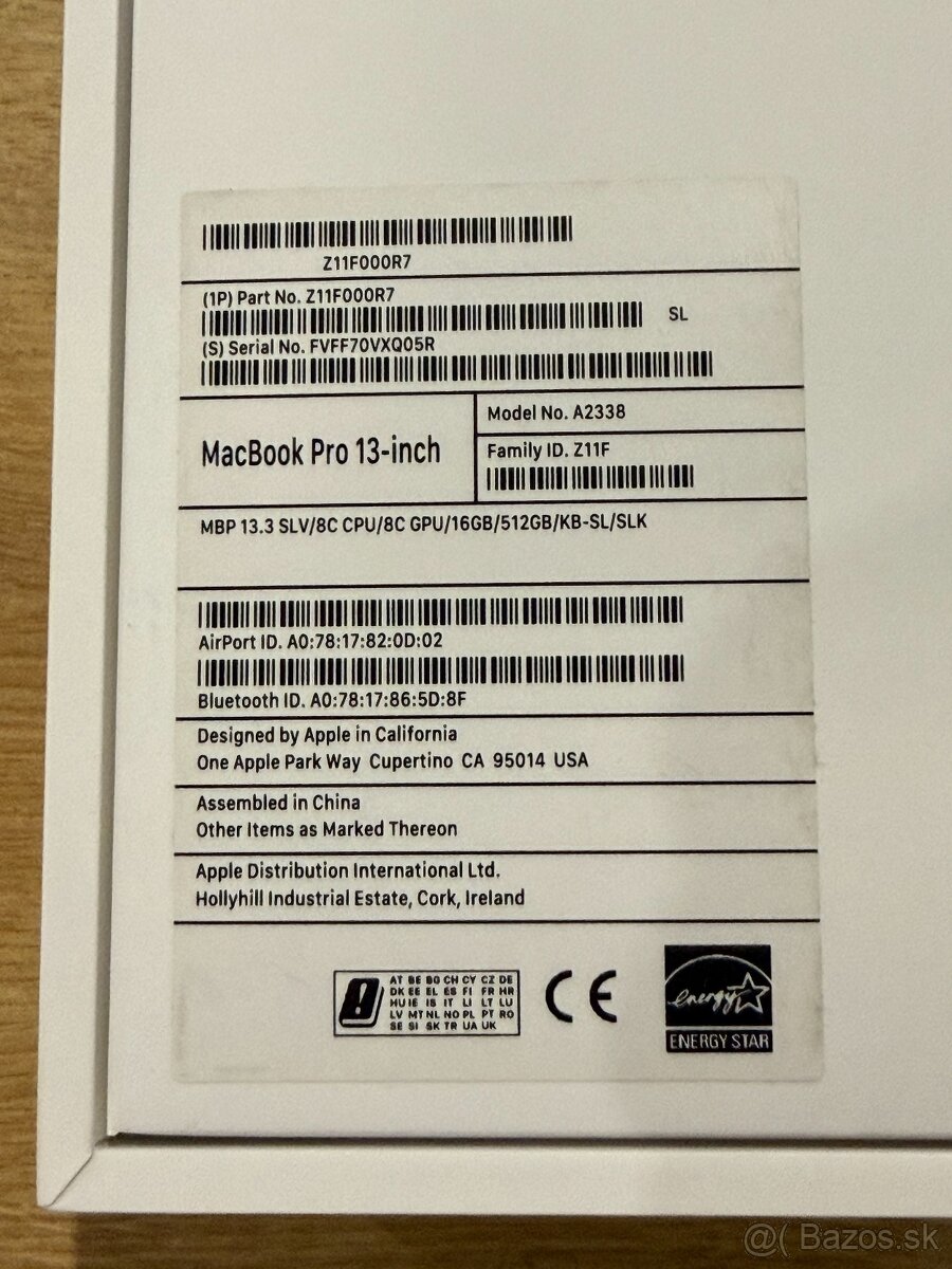 Apple Macbook Pro M1 2020 13" - 6