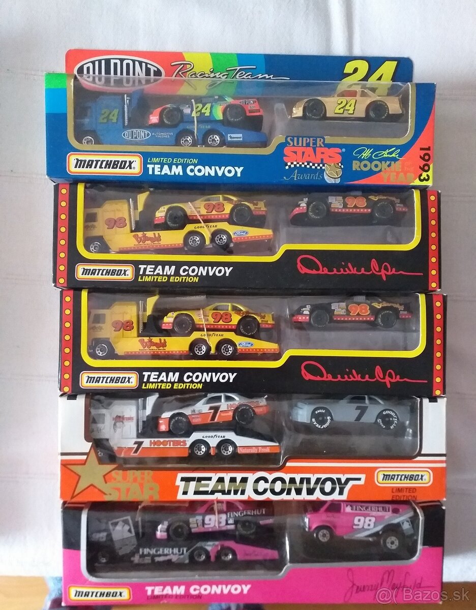 matchbox convoy a team convoy různé - 6