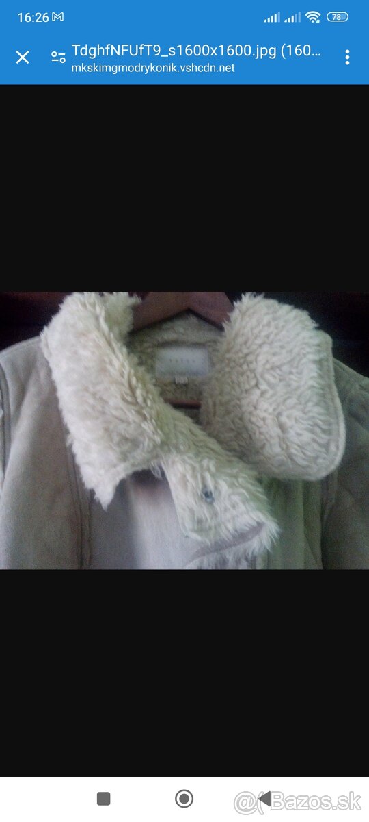 Kožušinová bundička + šál - 6