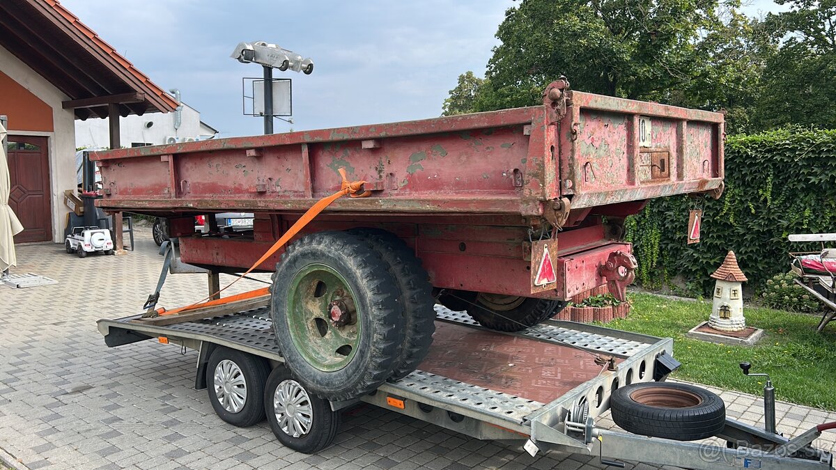 Vyklápacia Vlečka - kipper - 6