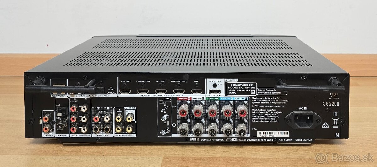 Marantz NR1506 /AirPlay Bluetooth Spotify Wi-Fi - 6