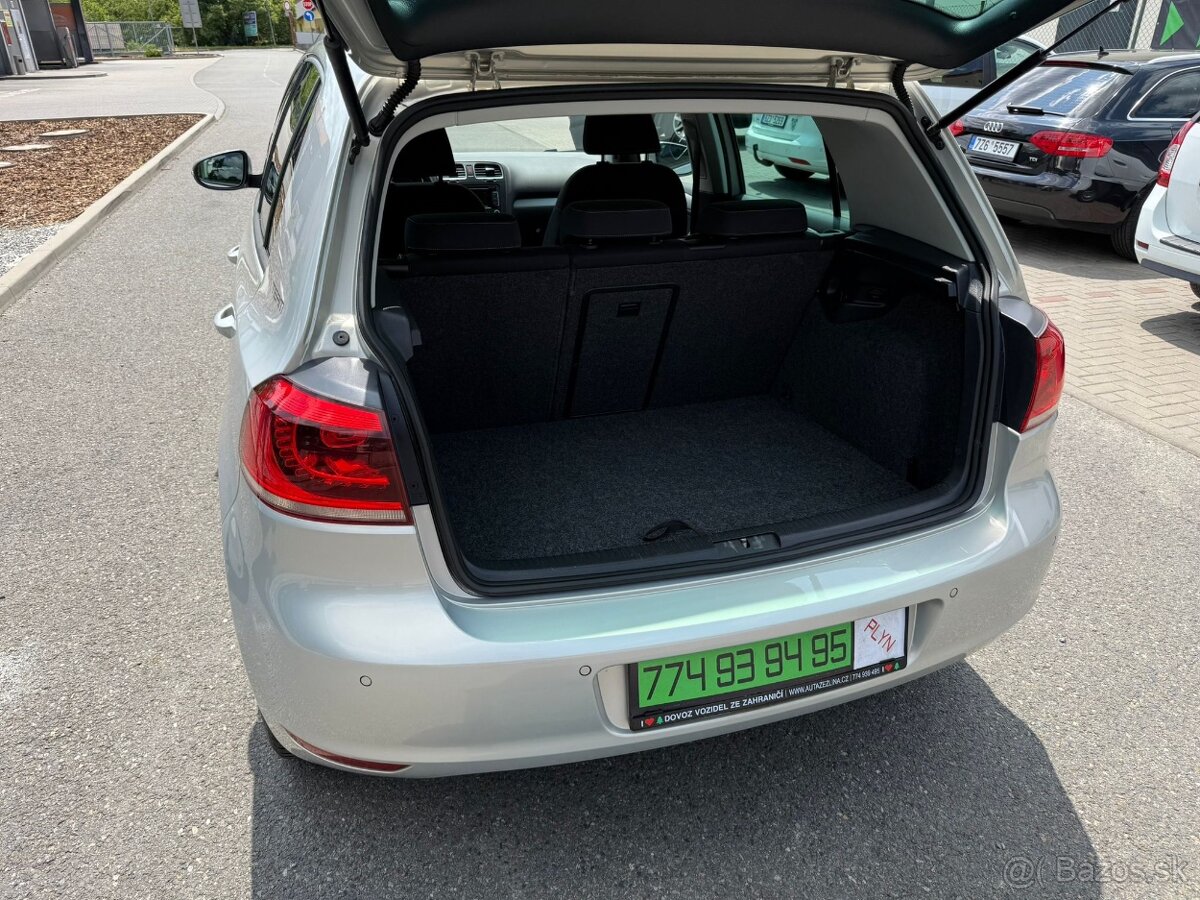 ► VW GOLF VI 1,6 MPI BEN/LPG - 75 kW, AUTOM. PARKOVÁNÍ ◄ - 6