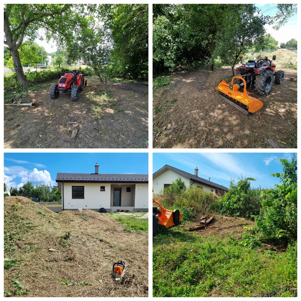 Mulčovanie, kosenie , čistenie pozemkov, štiepkovanie - 6