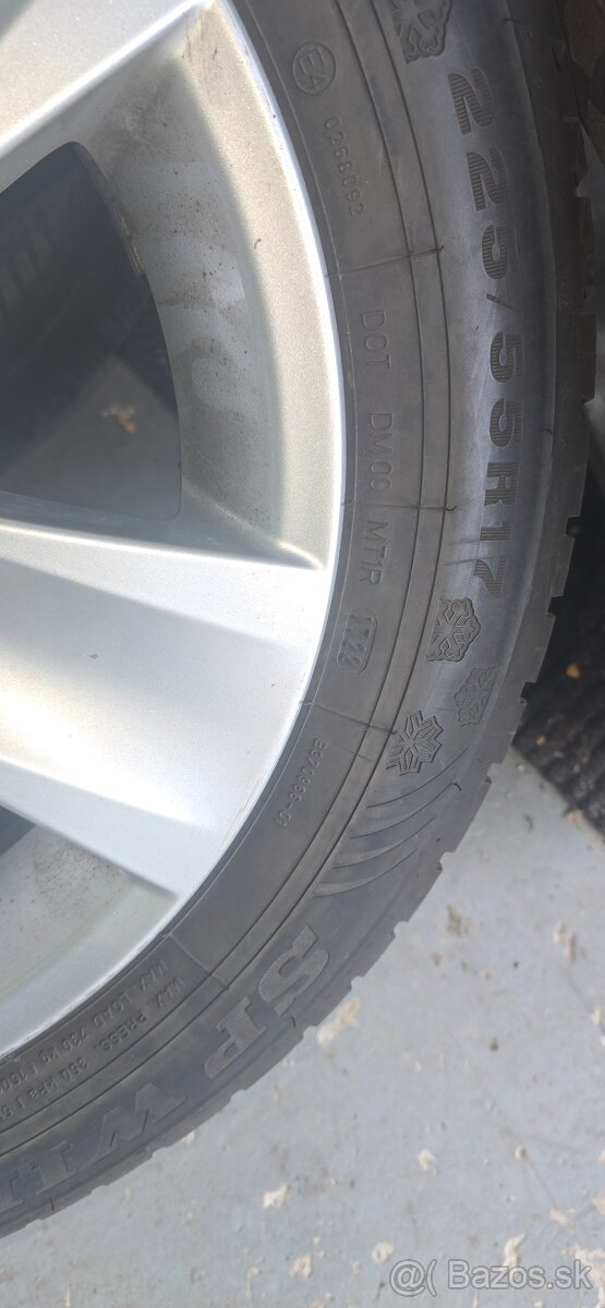 Bmw r17 zimné 225/55r17 - 6