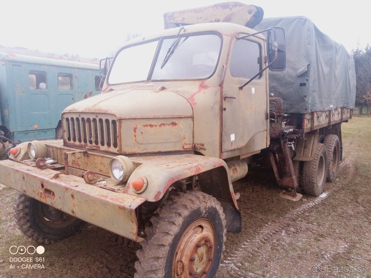 Praga V3S valník s hydraulickov rukov - 6