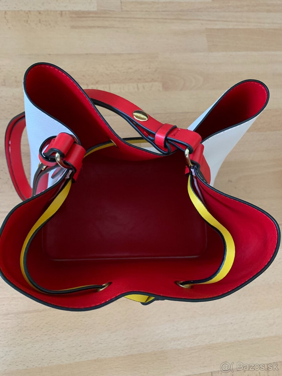 Bielo - červená kabelka - 6