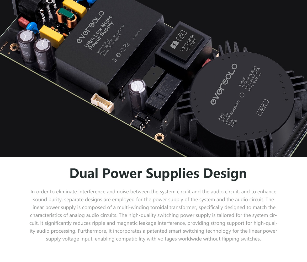 EVERSOLO DMP A-8 , DMP A-6 ME Gen 2 , DMP-A10 + AMP-F10 - 6