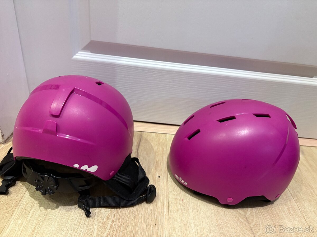 Predám lyže 120cm a lyžiarky a prilbu - 6