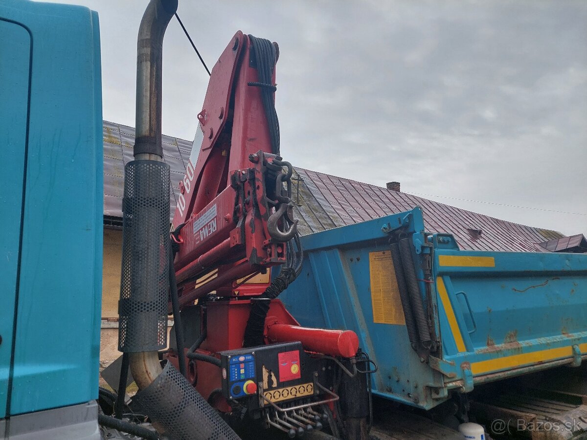 Mercedes Atego 1828 4x4 vyklapač +hyd. ruka, odpočet DPH - 6